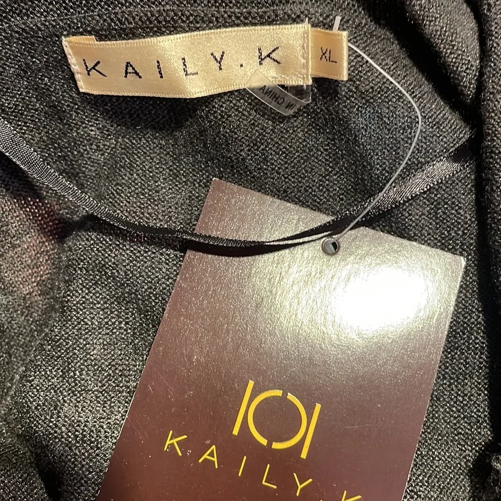 Kaily.K open front cardigan